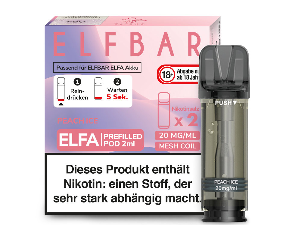 Elfbar Elfa Pod (2 Stück pro Packung)