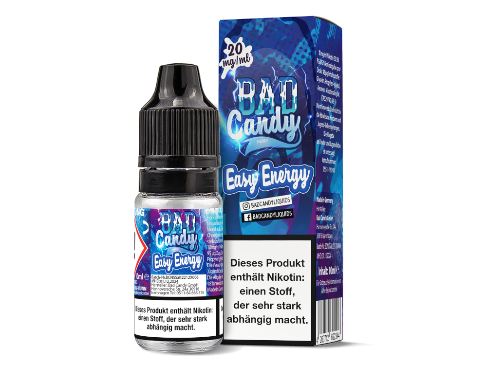 Bad Candy Liquids - Easy Energy - Nikotinsalz Liquid