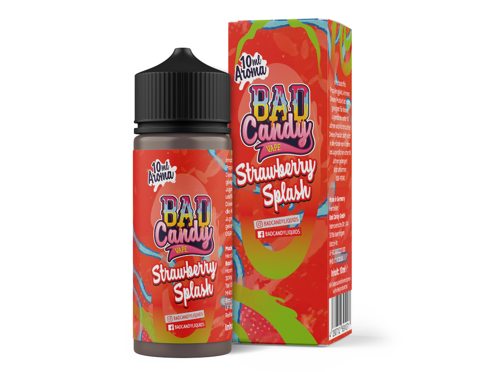 Bad Candy Liquids - Aroma Strawberry Splash 10 ml