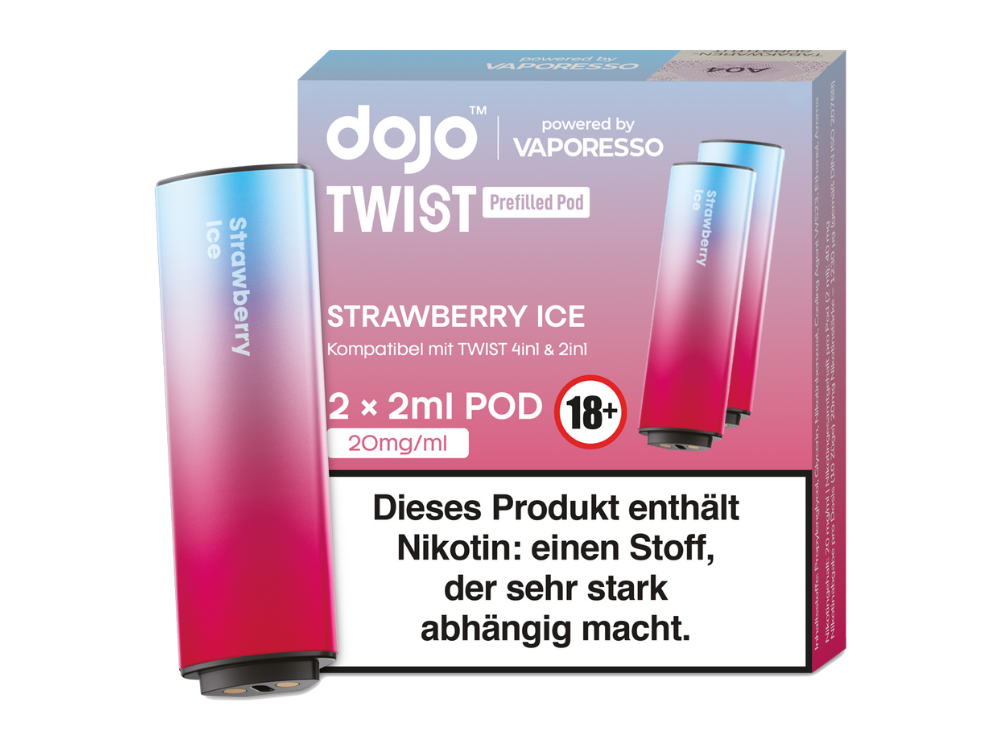 Vaporesso Dojo Twist Pod (2 Stück pro Packung)