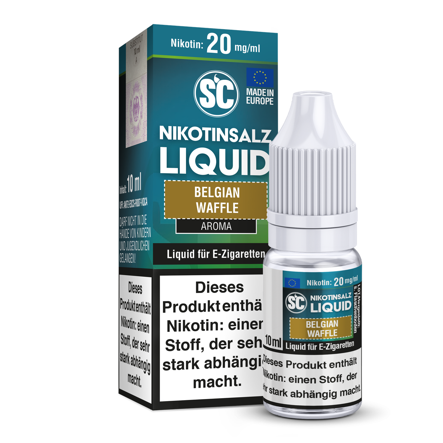 SC - Belgian Waffle - Nikotinsalz Liquid