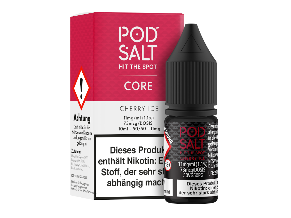 Pod Salt Core - Cherry Ice - Nikotinsalz Liquid