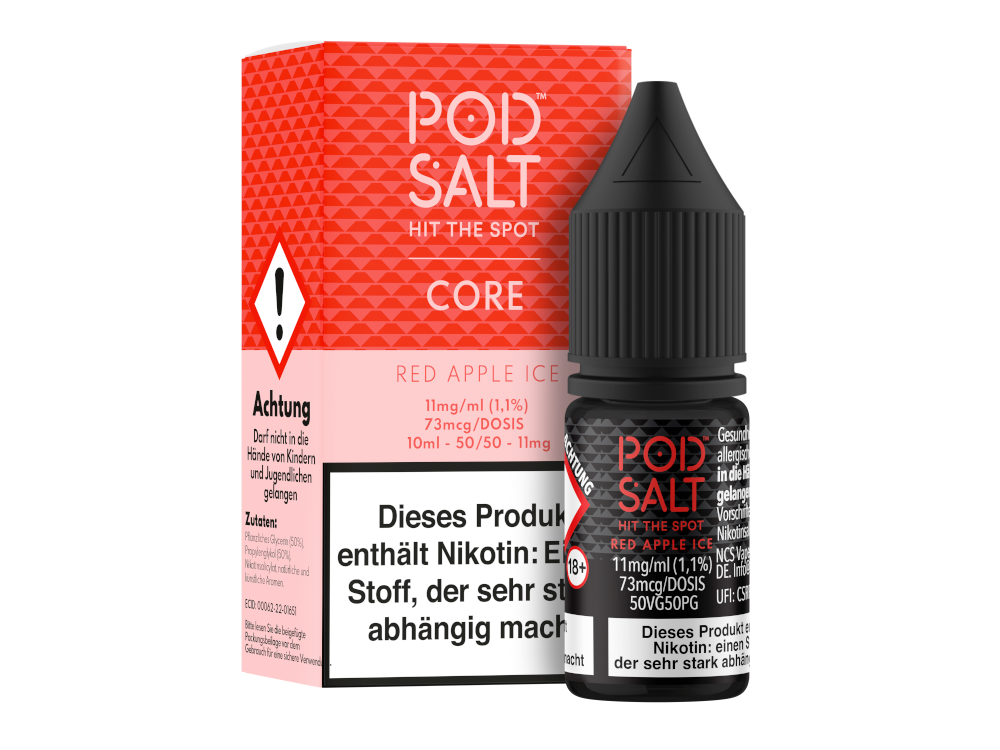 Pod Salt Core - Red Apple Ice - Nikotinsalz Liquid