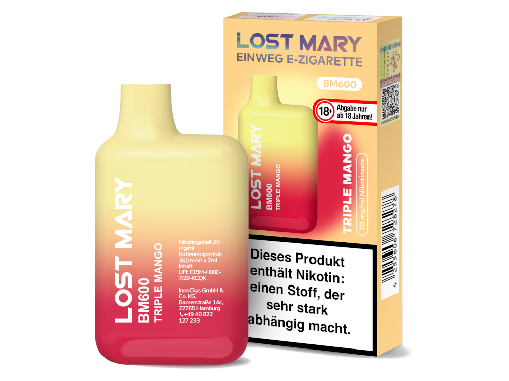 Lost Mary BM600 Einweg E-Zigarette