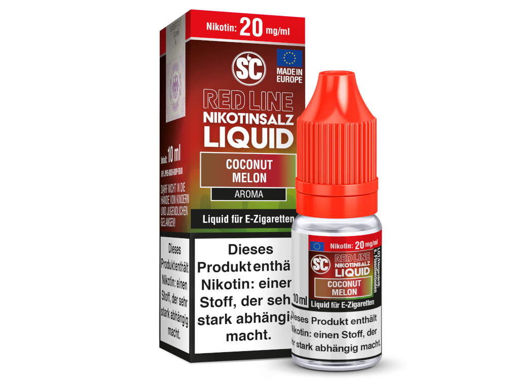 SC - Red Line - Coconut Melon - Nikotinsalz Liquid