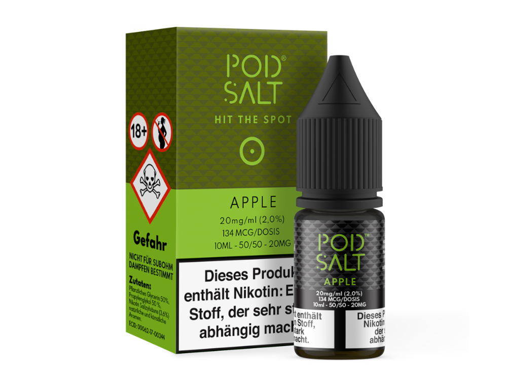 Pod Salt - Apple - Nikotinsalz Liquid 