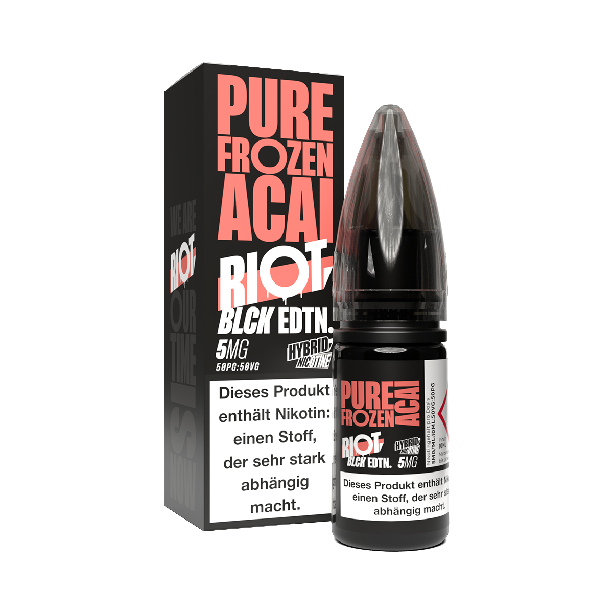 Riot Squad - BLCK Edition - Hybrid Nikotinsalz Liquid