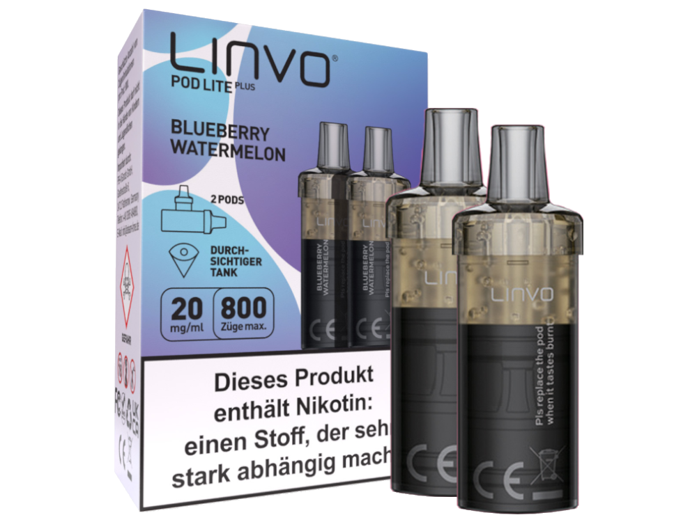 Linvo Pod Lite Plus Cartridge (2 Stück pro Packung)