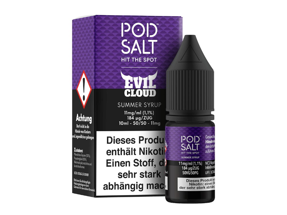Pod Salt Fusion - Summer Syrup - Nikotinsalz Liquid 