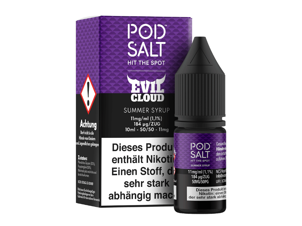 Pod Salt Fusion - Summer Syrup - Nikotinsalz Liquid 