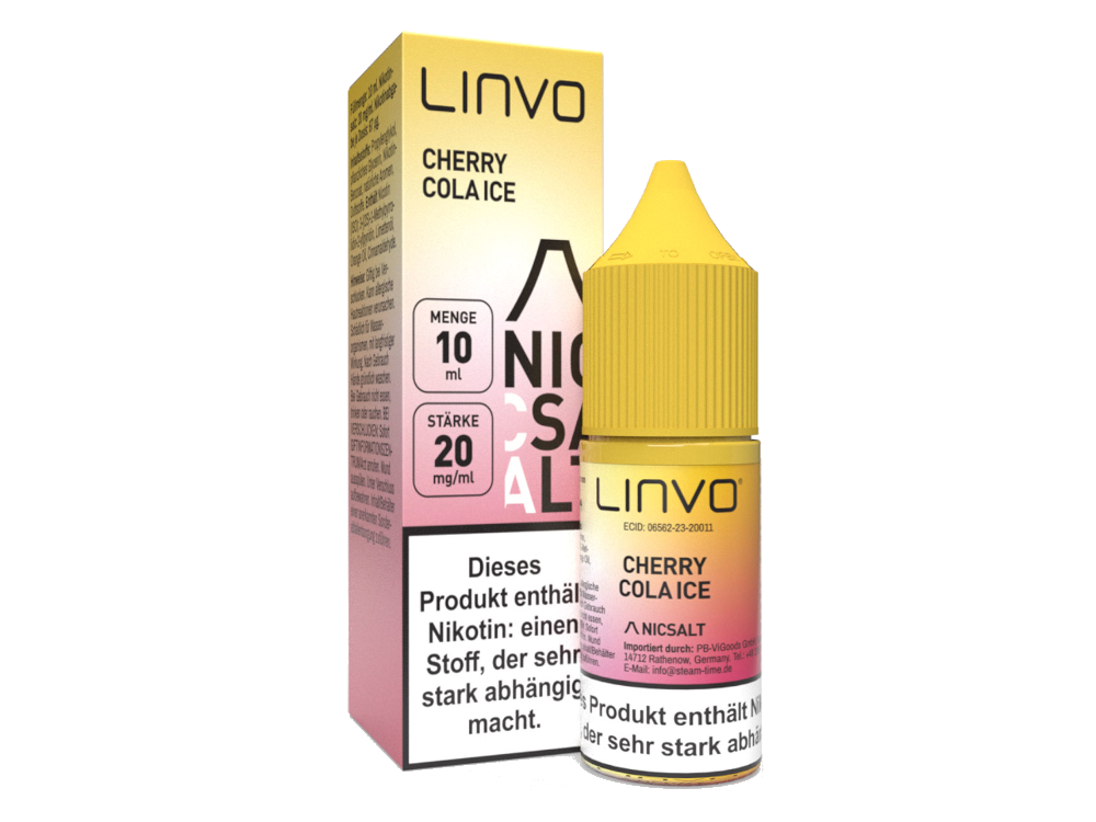Linvo - Cherry Cola Ice - Nikotinsalz Liquid