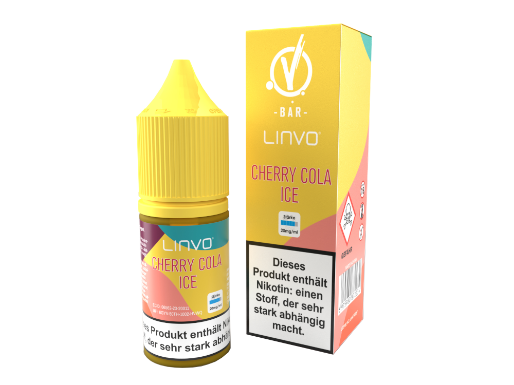 Linvo - Cherry Cola Ice - Nikotinsalz Liquid