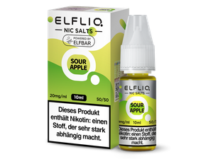 ELFLIQ - Sour Apple - Nikotinsalz Liquid