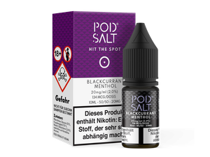 Pod Salt - Blackcurrant Menthol - Nikotinsalz Liquid 