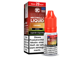 SC - Red Line - Caramel - Nikotinsalz Liquid