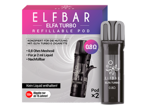Elfbar Elfa Turbo Pod (2 Stück pro Packung)