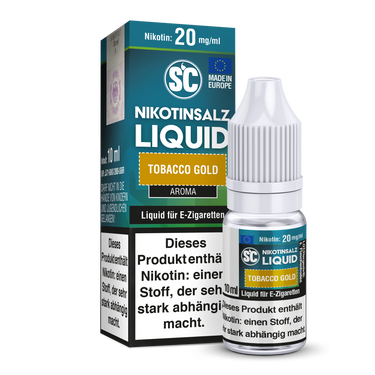SC - Tobacco Gold - Nikotinsalz Liquid