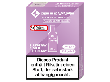 GeekVape Wenax M1 Pod (2 Stück pro Packung)