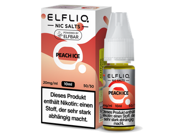 ELFLIQ - Peach Ice - Nikotinsalz Liquid