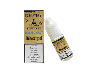 Gangsterz - Kokoszipfel - Nikotinsalz Liquid 