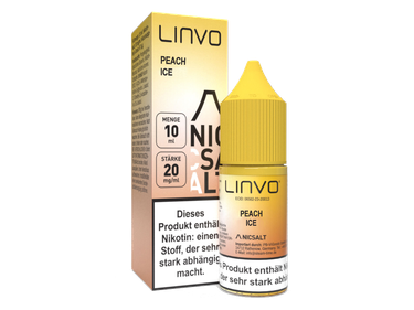 Linvo - Peach Ice - Nikotinsalz Liquid