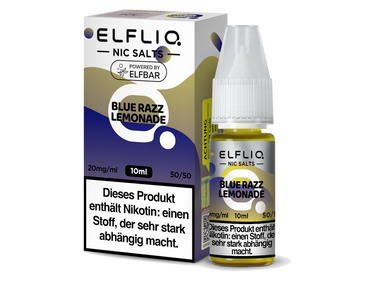 ELFLIQ - Blue Razz Lemonade - Nikotinsalz Liquid