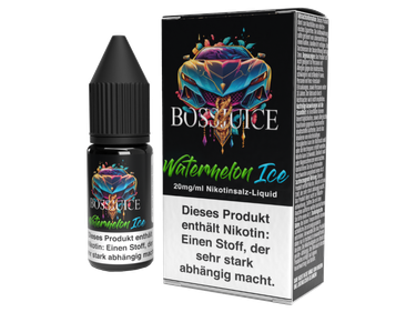 Boss Juice - Watermelon Ice - Nikotinsalz Liquid