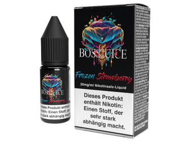 Boss Juice - Frozen Strawberry - Nikotinsalz Liquid