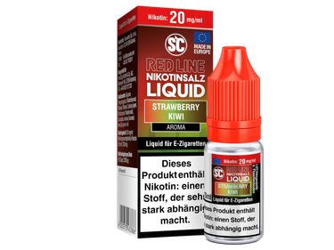 SC - Red Line - Strawberry Kiwi - Nikotinsalz Liquid