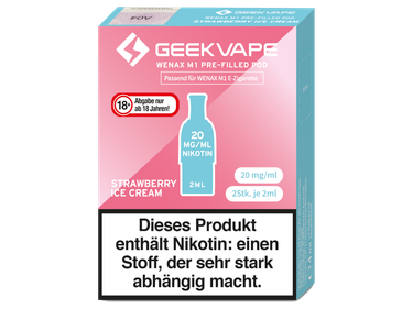 GeekVape Wenax M1 Pod (2 Stück pro Packung)