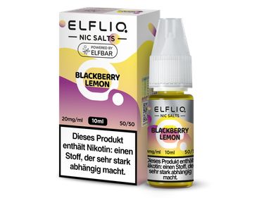 ELFLIQ - Blackberry Lemon - Nikotinsalz Liquid