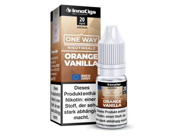 InnoCigs - One Way - Orange Vanilla - Nikotinsalz Liquid