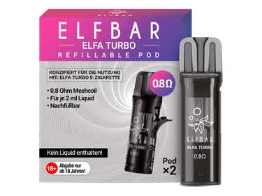 Elfbar Elfa Turbo Pod (2 Stück pro Packung)