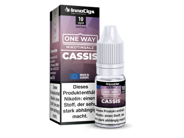 InnoCigs - One Way - Cassis - Nikotinsalz Liquid