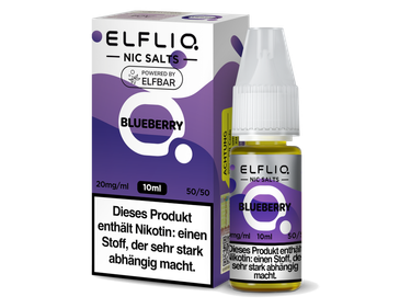 ELFLIQ - Blueberry - Nikotinsalz Liquid