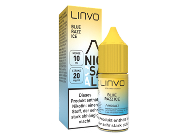 Linvo - Blue Razz Ice - Nikotinsalz Liquid
