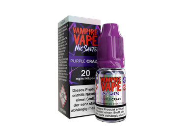 Vampire Vape - Purple Craze - Nikotinsalz Liquid