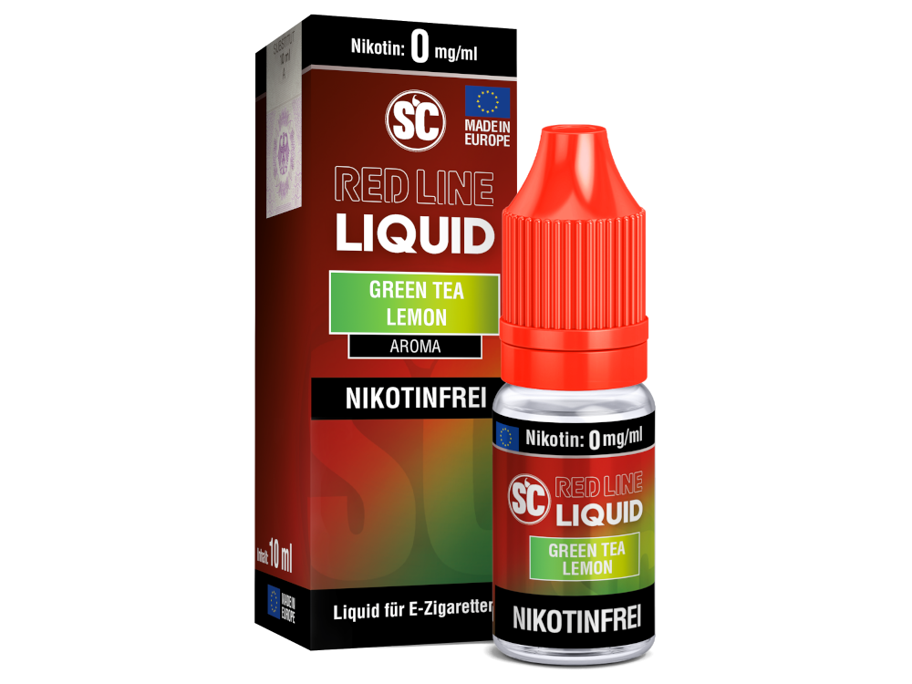SC - Red Line Nikotin - Green Tea Lemon SC - Red Line Nikotin - Green Tea Lemon