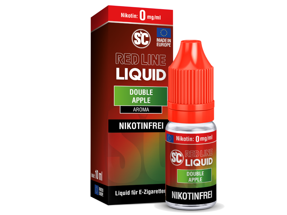SC - Red Line - Double Apple - Nikotinsalz Liquid SC - Red Line - Double Apple - Nikotinsalz Liquid