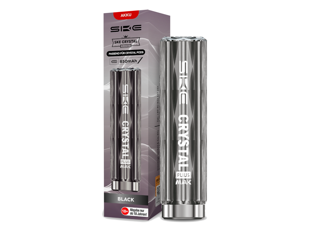 SKE Crystal Plus MAX Akku 850 mAh