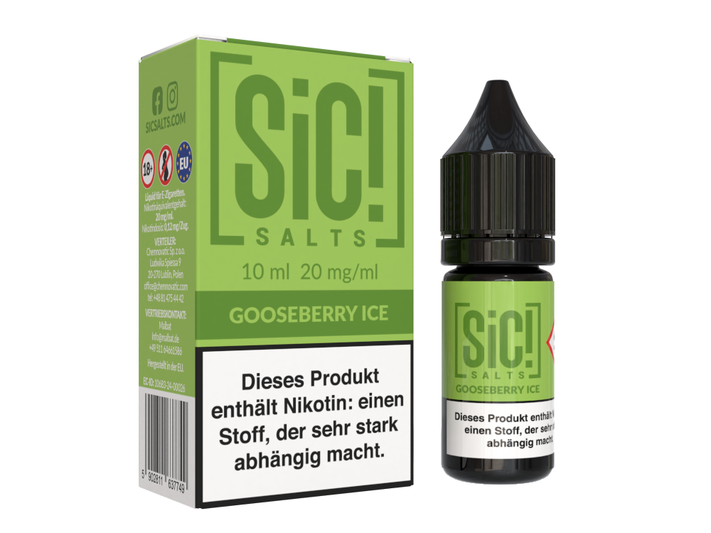 SiC! Salts - Nikotinsalz Liquid SiC! Salts - Nikotinsalz Liquid