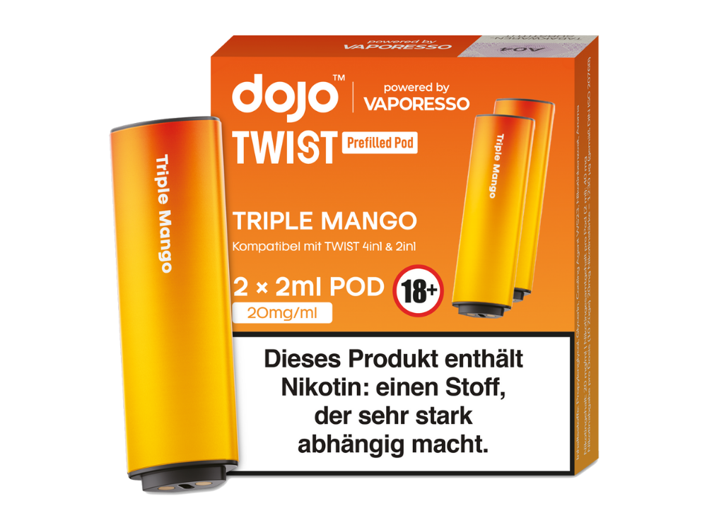 Vaporesso Dojo Twist Pod (2 Stück pro Packung)