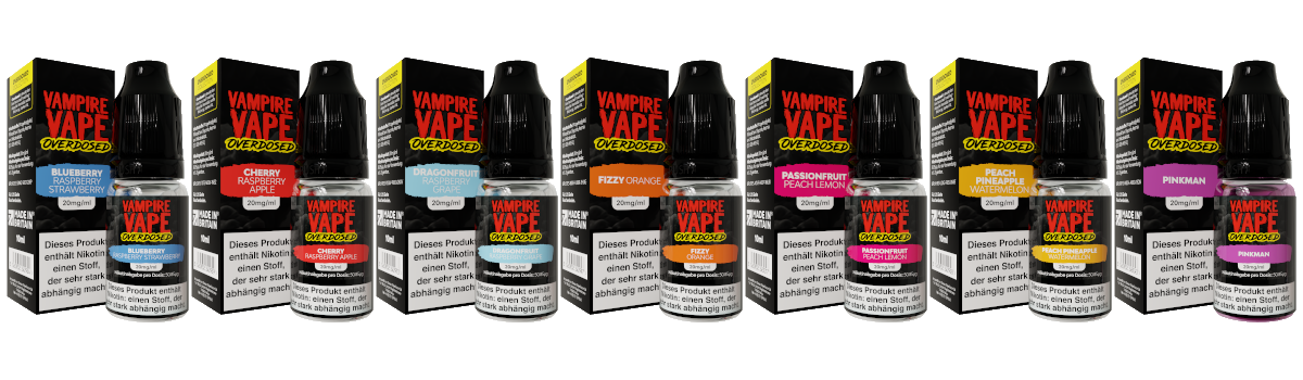 Vampire Vape - Overdosed - Nikotinsalz Liquid
