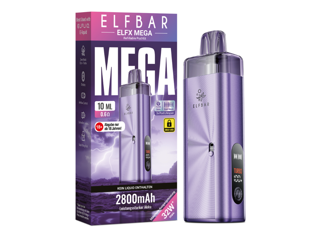 Elfbar Elfx Mega