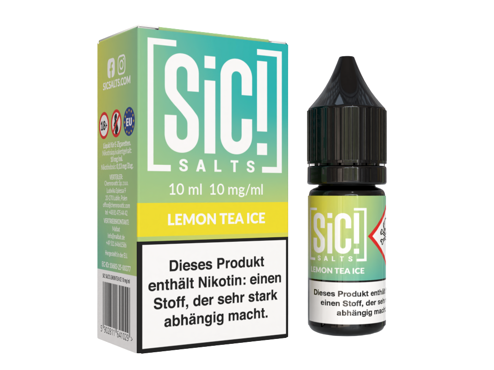 SiC! Salts - Nikotinsalz Liquid SiC! Salts - Nikotinsalz Liquid