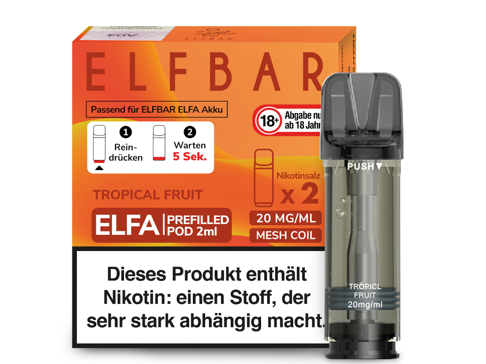 Elfbar Elfa Pod (2 Stück pro Packung)