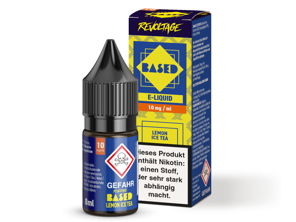 Revoltage - BASED - Hybrid Nikotinsalz Liquid 8 ml Revoltage - BASED - Hybrid Nikotinsalz Liquid 8 ml