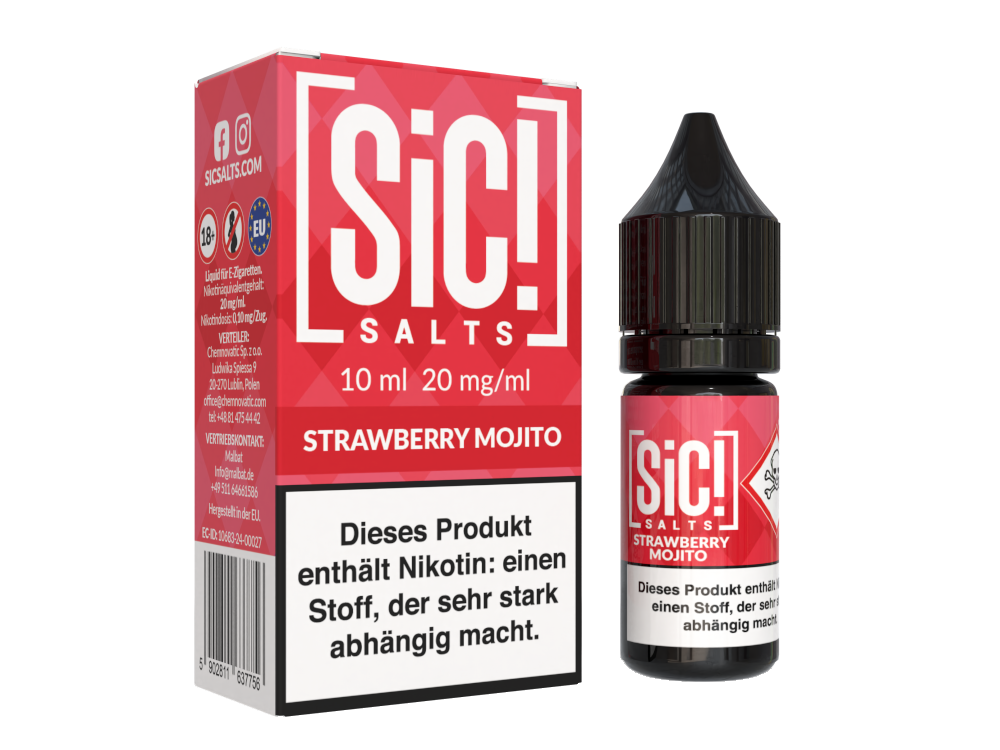 SiC! Salts - Nikotinsalz Liquid SiC! Salts - Nikotinsalz Liquid