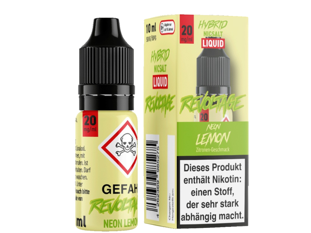 Revoltage - Hybrid Nikotinsalz Liquid Revoltage - Hybrid Nikotinsalz Liquid