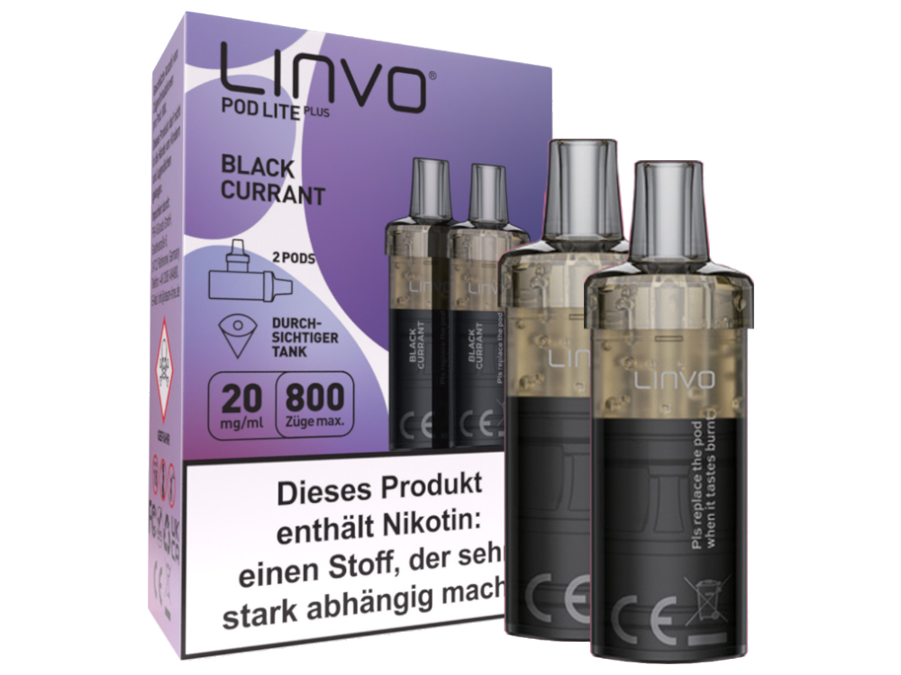 Linvo Pod Lite Plus Cartridge (2 Stück pro Packung)